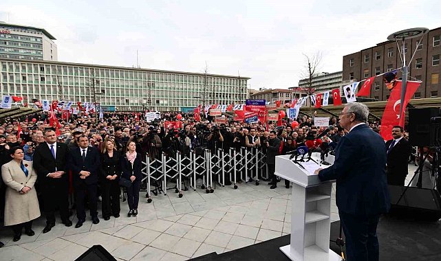 Ulus 100. Yıl meydanı açıldı