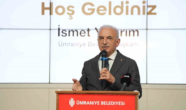 Ümraniye Belediye Başkanı Yıldırım: "İstanbul'u muradına erdireceğiz"