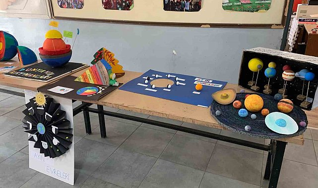 Üniversitesi öğrencilerinden Kırık İlköğretim Okuluna ders materyali desteği