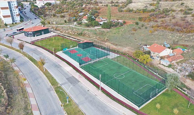 Uşak Belediyesi Gençlik Parkı açılıyor