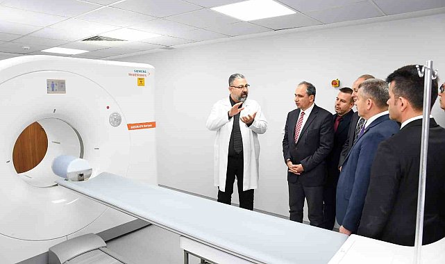 Uşak Eğitim ve Araştırma Hastanesi'nde 'PET-BT' ünitesi açıldı