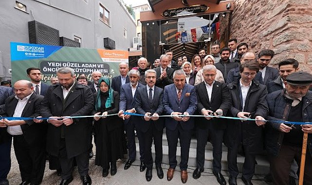 Üsküdar'da '7 Güzel Adam ve Öncüler Kütüphanesi' açıldı