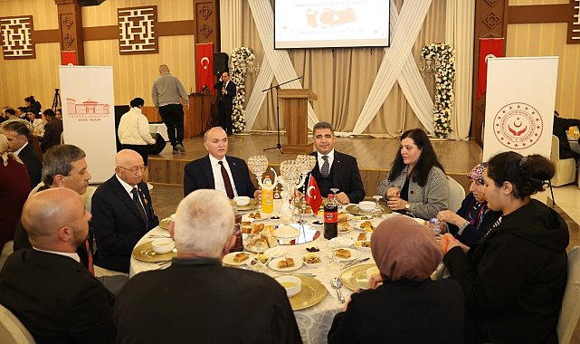 Vali Aslan, şehit akınları ve gazilerle iftar yaptı