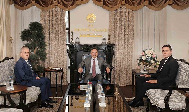 Vali Çiçek, göreve başlayan Aydın'ı kabul etti