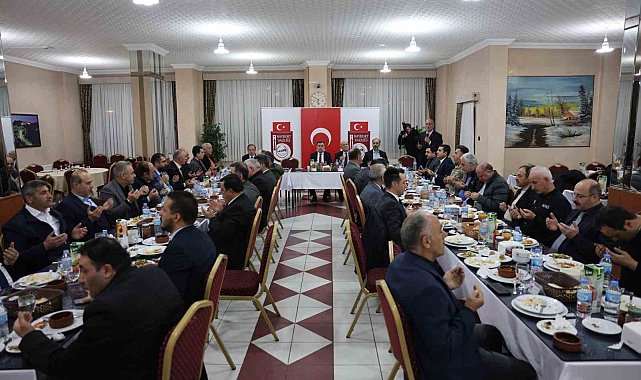 Vali Eldivan kurum amirleriyle iftar programında bir araya geldi