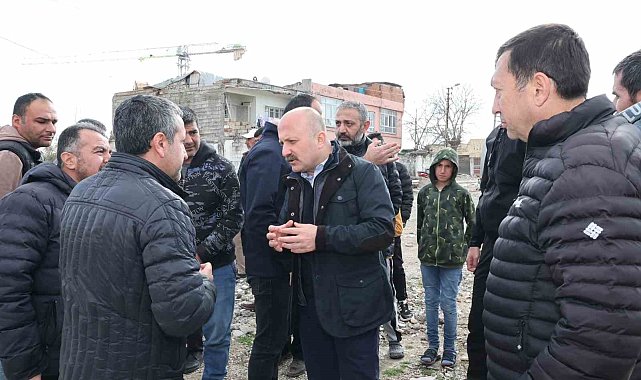 Vali Varol, kentsel dönüşümün yapılacağı alanı inceledi