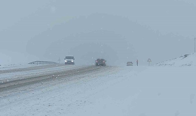 Van'ın yüksek kesimlerde kar yağışı ve sis etkili oluyor