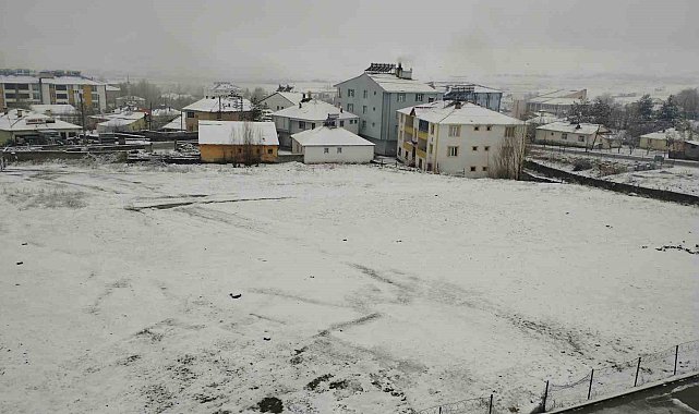 Varto'da kar yağışı