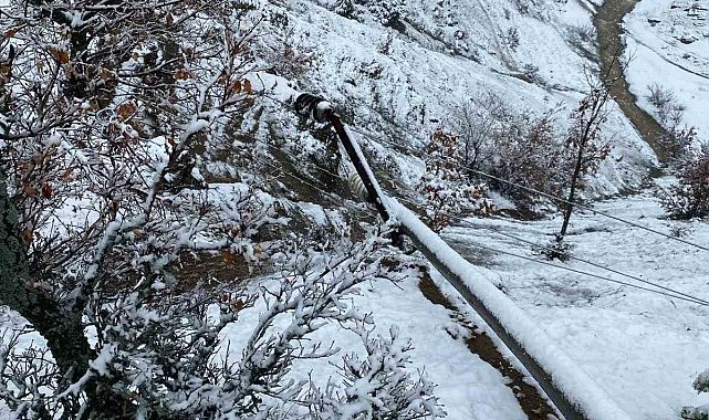 VEDAŞ&#039;tan zorlu kış mesaisi