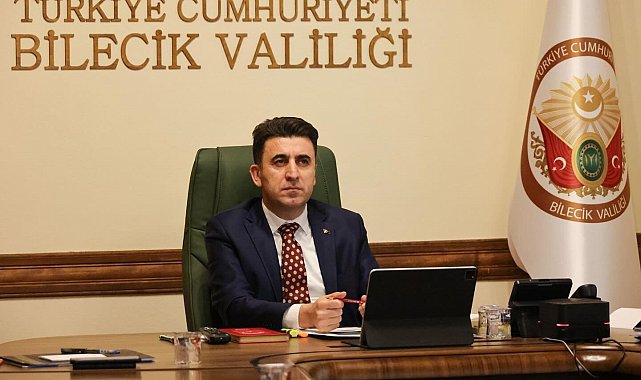 VKS yöntemi ile toplantıya katıldı