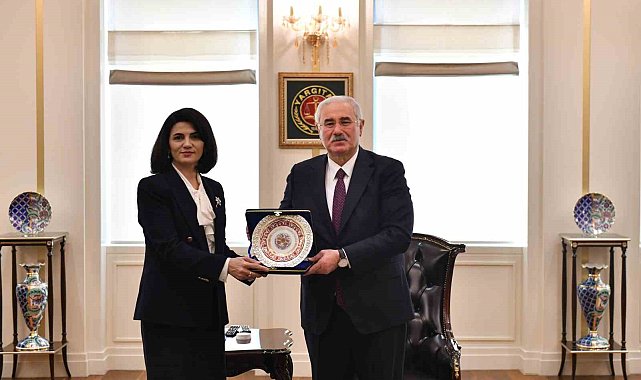 Yargıtay Başkanı Akarca, Azerbaycan Cumhuriyeti Yüksek Mahkeme üyeleri ve İstinaf Mahkemesi başkanlarından oluşan heyeti kabul etti