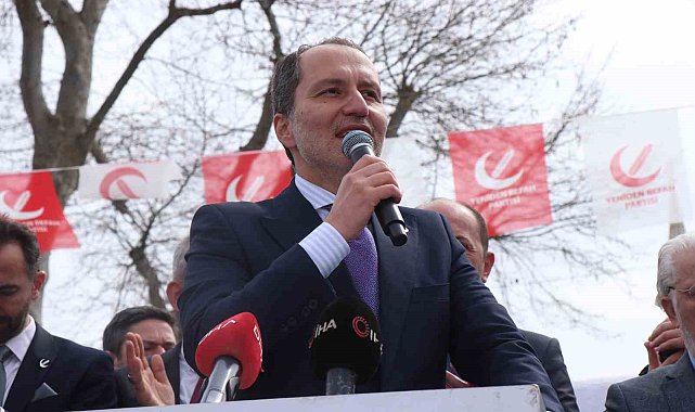 Yeniden Refah Partisi Genel Başkanı Erbakan: "MHP'yi geride bıraktık, şimdi İYİ Parti var"