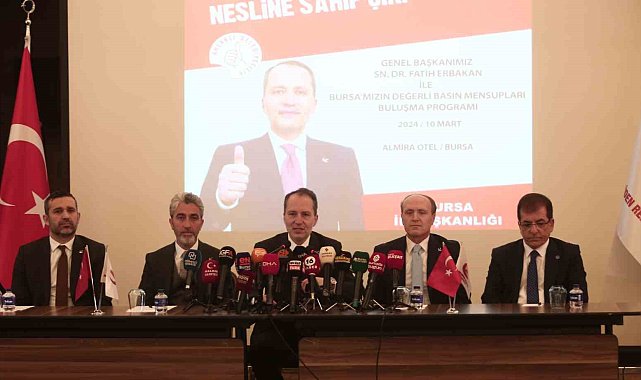Yeniden Refah Partisi Genel Başkanı Erbakan: "Yüzde 20 oy alacağız"