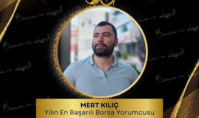 Yılın En Başarılı Borsa Yorumcusu Yılın Efsaneleri Ödüllerinde