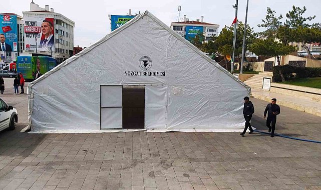 Yozgat Belediyesi iftar çadırında günlük bin kişiye yemek verecek