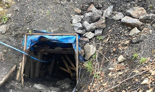 Zonguldak'ta ruhsatsız işletilen 3 maden ocağı imha edildi