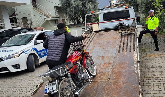 15 yaşındaki sürücüye 37 bin TL ceza