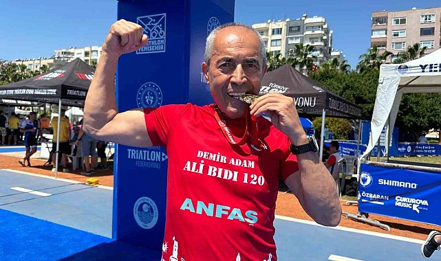 'Demir Adam' lakaplı Ali Bıdı'nın Mersin'de 6 yıldır bileği bükülmüyor