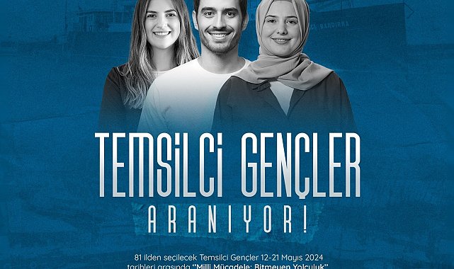 'Temsilci Genç' başvuruları başladı