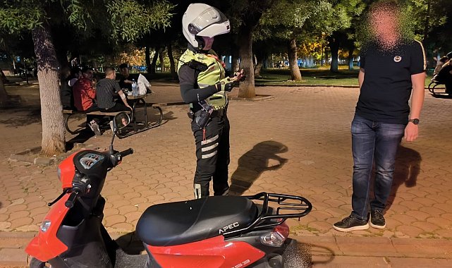 77 motosiklet sürücüsüne 249 bin 239 TL ceza