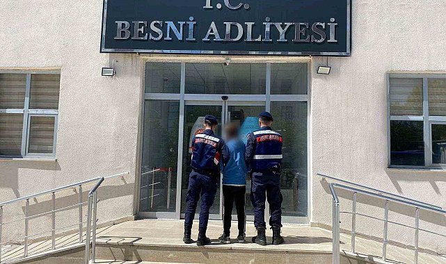 Adıyaman'da 9 yıl 2 ay hapis cezası bulunan şahıs yakalandı