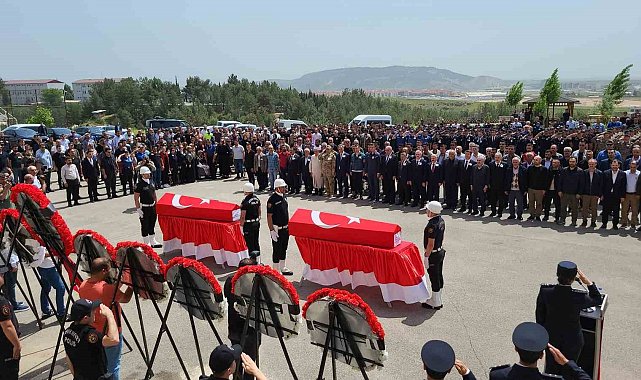 Adıyaman'da, şehit polisler için tören düzenlendi