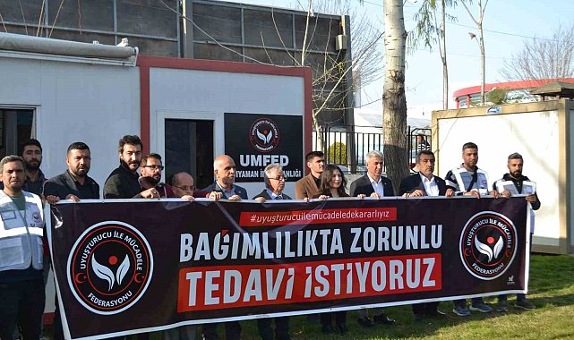 Adıyaman'da uyuşturucu farkındalık yürüyüşü