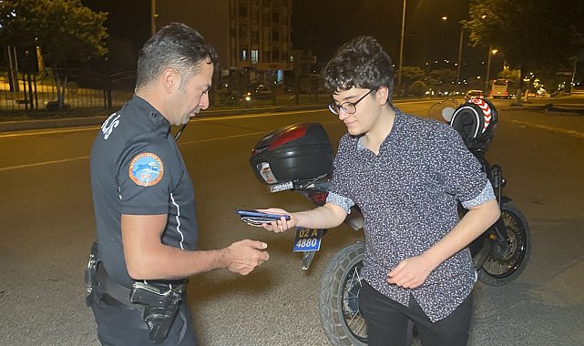 Adıyamanlı gençten örnek davranış