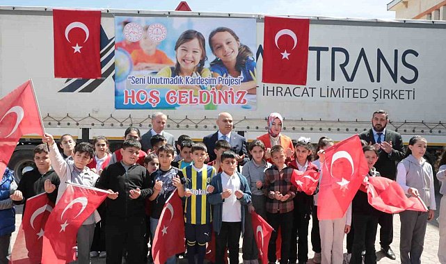 Ağrı ve Hatay arasında kurulan kardeşlik köprüsüyle depremzede çocuklar 23 Nisan'da unutulmayacak
