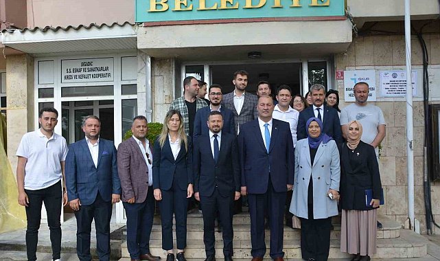 AK Parti İl Başkanı Aydemir'den Başkan Göksel'e ziyaret