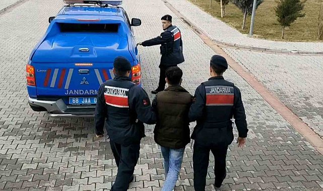 Aksaray'da aranan 9 şüpheli jandarmanın operasyonuyla yakalandı