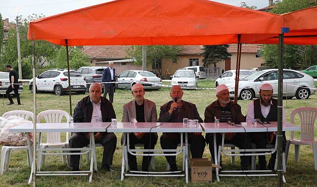 Akyurt&#039;ta yağmur ve şükür duası yapıldı