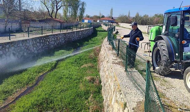 Alaca Belediyesi'nden haşere ile mücadele