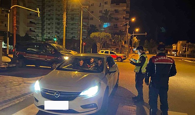Alanya'da 5 araç trafikten men edildi