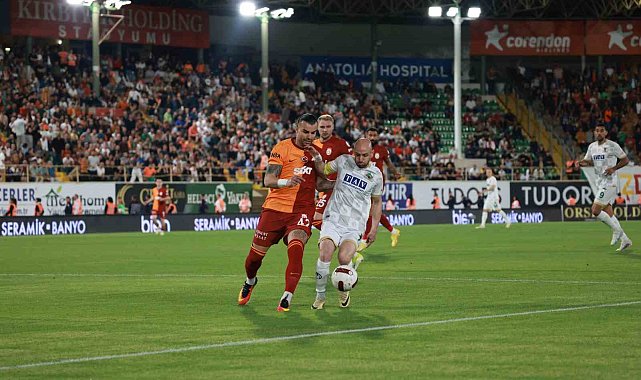 Alanyaspor'da 7 maçlık yenilmezlik serisi sonlandı