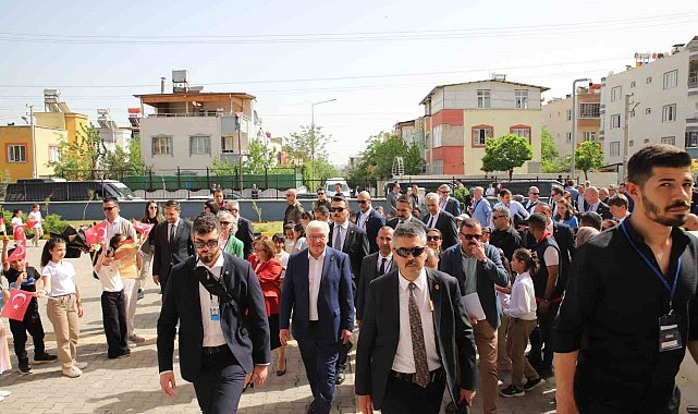 Almanya Cumhurbaşkanı Frank-Walter Steinmeier Gaziantep'te
