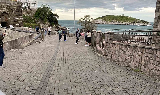Amasra'da fırtına esareti