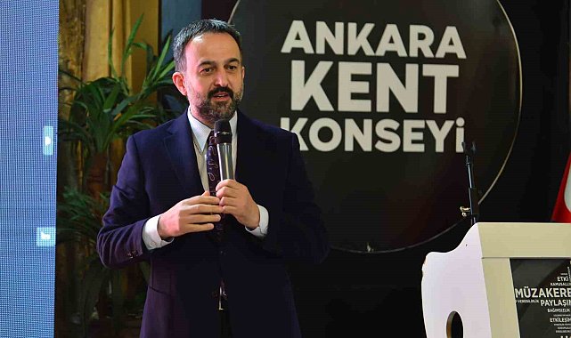Ankara Kent Konseyi Başkanı Yılmaz: "2024 yerel seçim sonuçları ortak aklın yeni miladı olsun"
