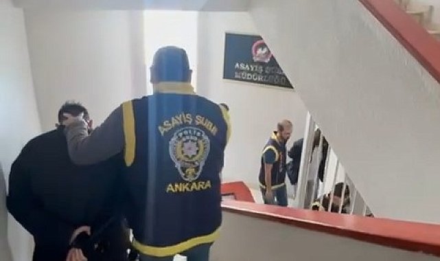 Ankara&#039;da 2 kişiyi yaralayıp gasp eden 8 kişi tutuklandı