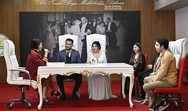 Antalya'da nikah salonlarında '04.04.2024' yoğunluğu