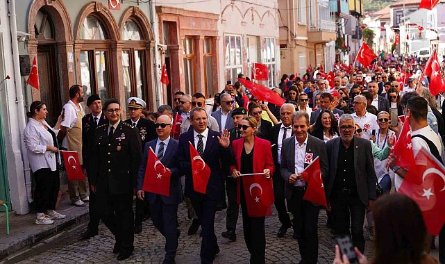 Atatürk'ün Ayvalık'a gelişinin 90'ıncı yıl dönümü kutlandı