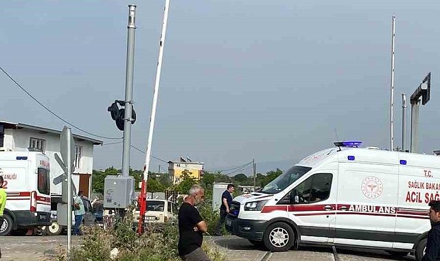 Aydın'da tren kazası: 1 ağır yaralı