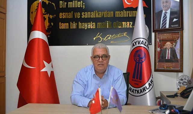 Ayvalık'ta Esnaf ve Sanatkârlar Odası Başkanı Çakırca'dan önemli uyarı