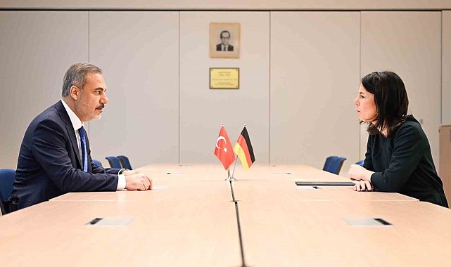 Bakan Fidan, Alman mevkidaşı Baerbock ile görüştü