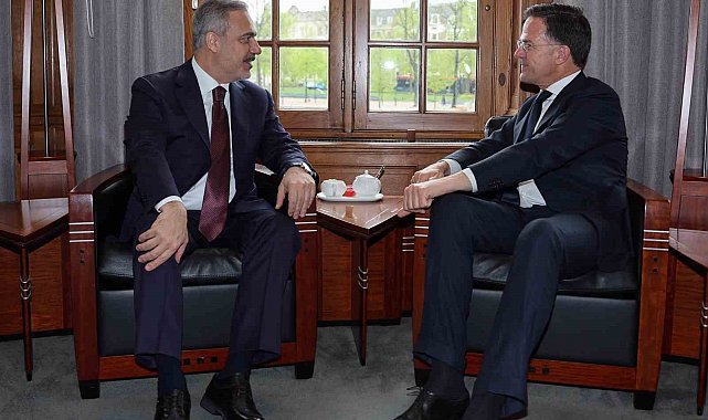Bakan Fidan, Hollanda Başbakanı Rutte ile görüştü