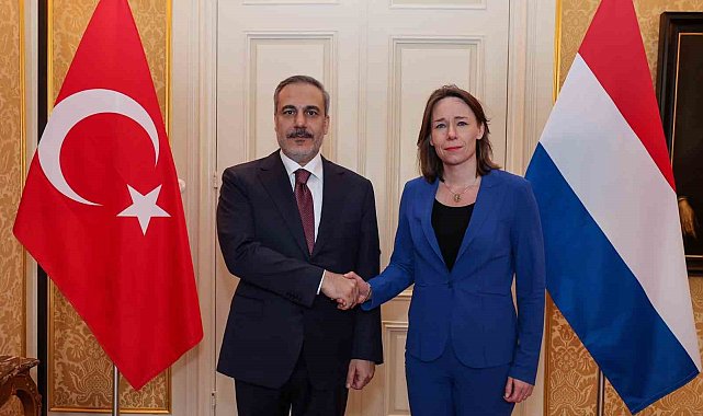 Bakan Fidan, Hollanda Dışişleri Bakanı Slot ile görüştü