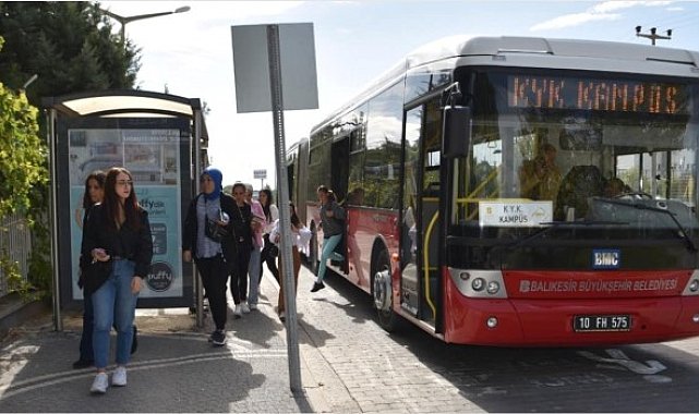 Balıkesir&#039;de bayram boyunca ulaşım ücretsiz