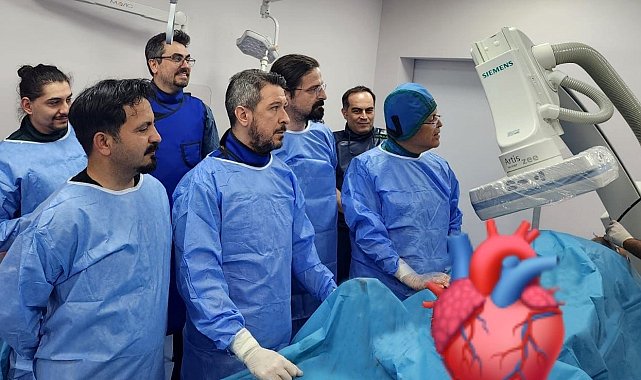 Balıkesir'de ilk ameliyatsız kan kaçağı tedavisi yapıldı