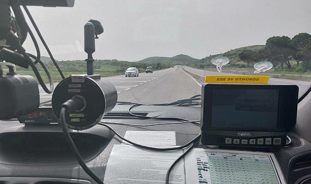 Balıkesir'de Jandarma'dan trafik denetimi