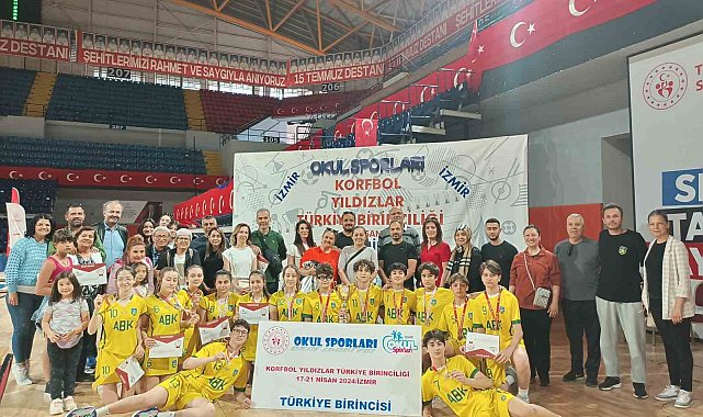 Başak Koleji Korfbol Takımı Türkiye Şampiyonu oldu